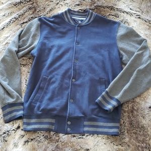 On the Byas Varsity Jacket